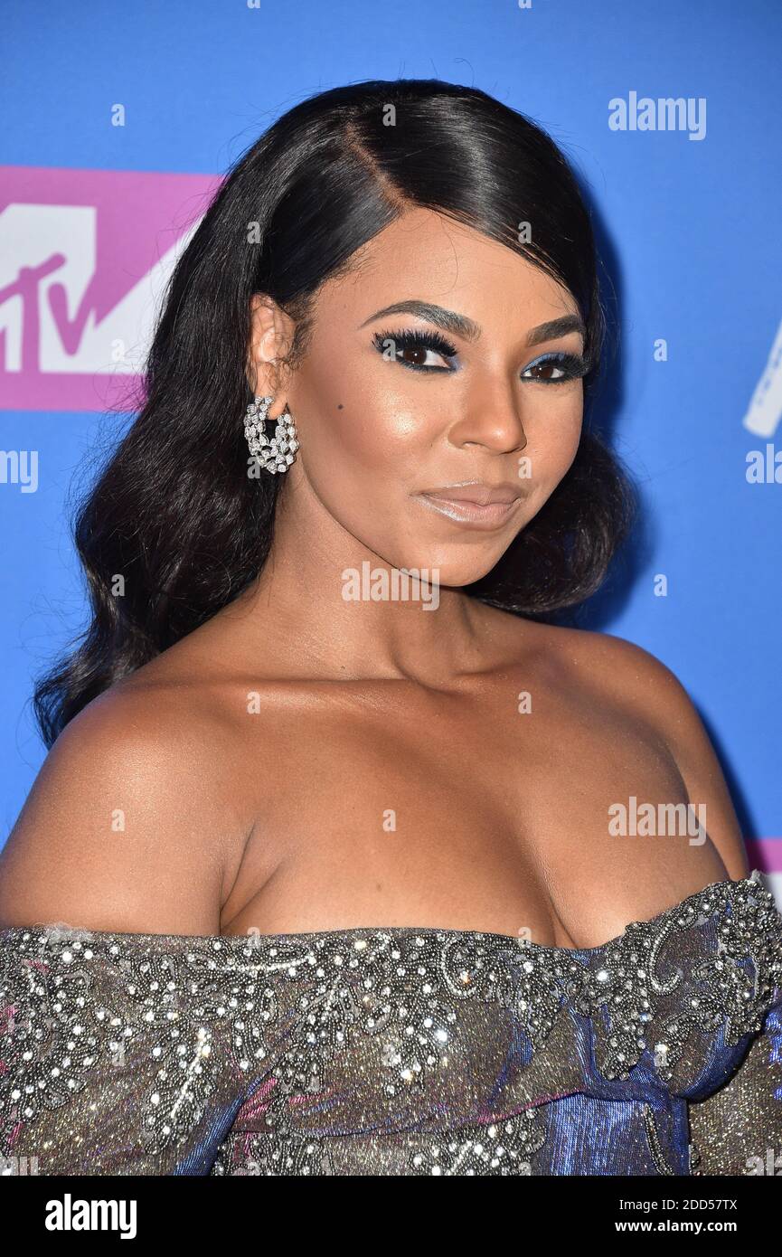 Ashanti attends the 2018 MTV Video Music Awards at Radio City Music Hall on August 20, 2018 in New York City. Photo by Lionel Hahn/ABACAPRESS.COM Stock Photo