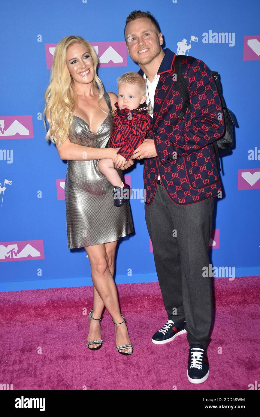 Heidi Pratt, Gunner Pratt and Spencer Pratt attend the 2018 MTV Video