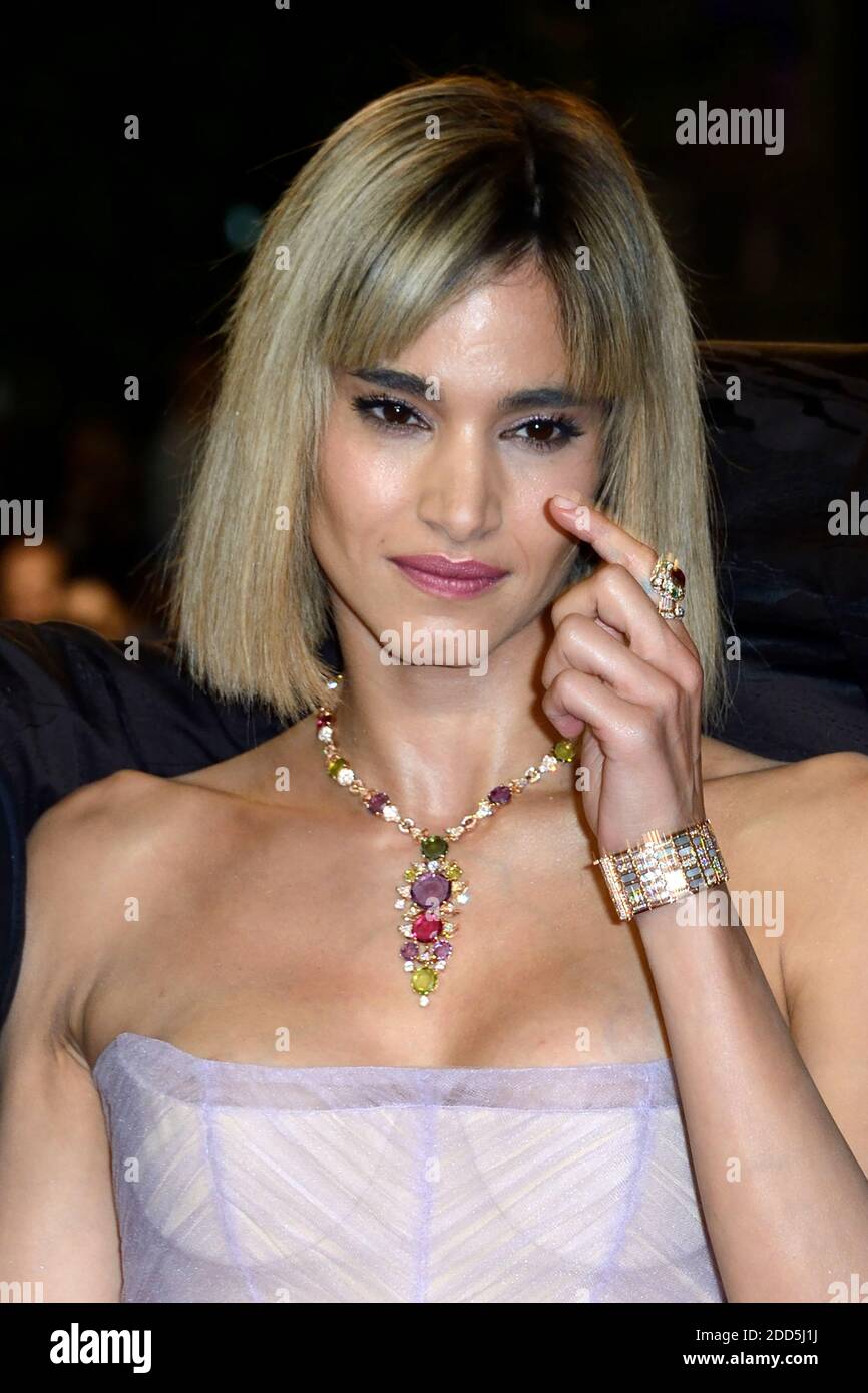 Sofia Boutella attending the Fahrenheit 451 Premiere held at the Palais