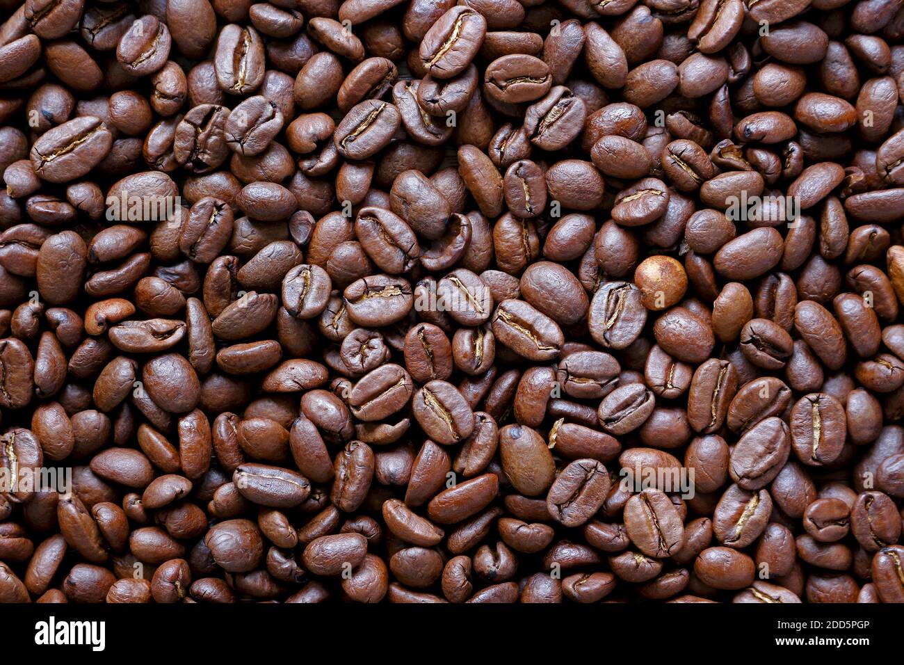 roasted coffee beans background Stock Photo