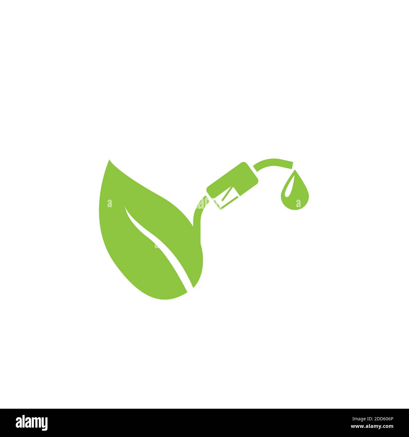 Green energy concept icon Stock Vector