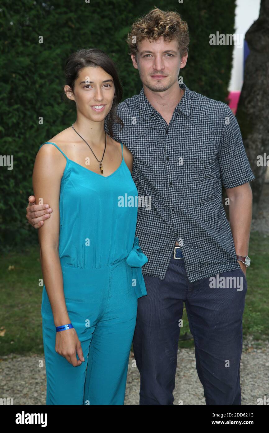 Estelle Lescure And Niels Schneider Seen At Un Amour Impossible Photocall As Part Of The 11th