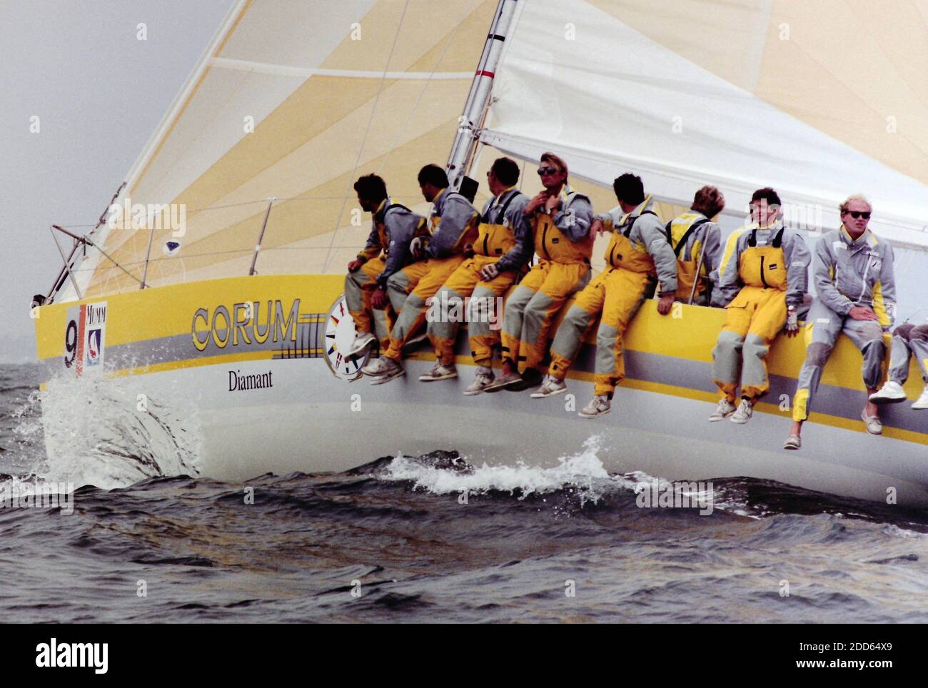 AJAXNETPHOTO. 5TH AUGUST, 1991. SOLENT, ENGLAND. - ADMIRAL'S CUP 1991 ...
