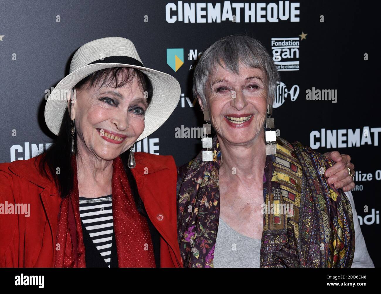 File photo - Anna Karina and Francine Berge attending La Religieuse at ...