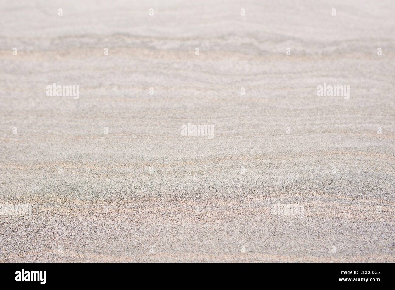 Sand Patterns at Wharariki Beach, Golden Bay, South Island, New Zealand Stock Photo