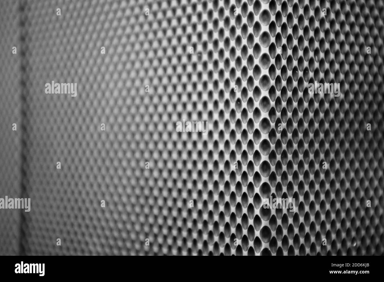 Technology Close Up Abstract Detail Background for industrial use with copy space in grey and patterns Stock Photo