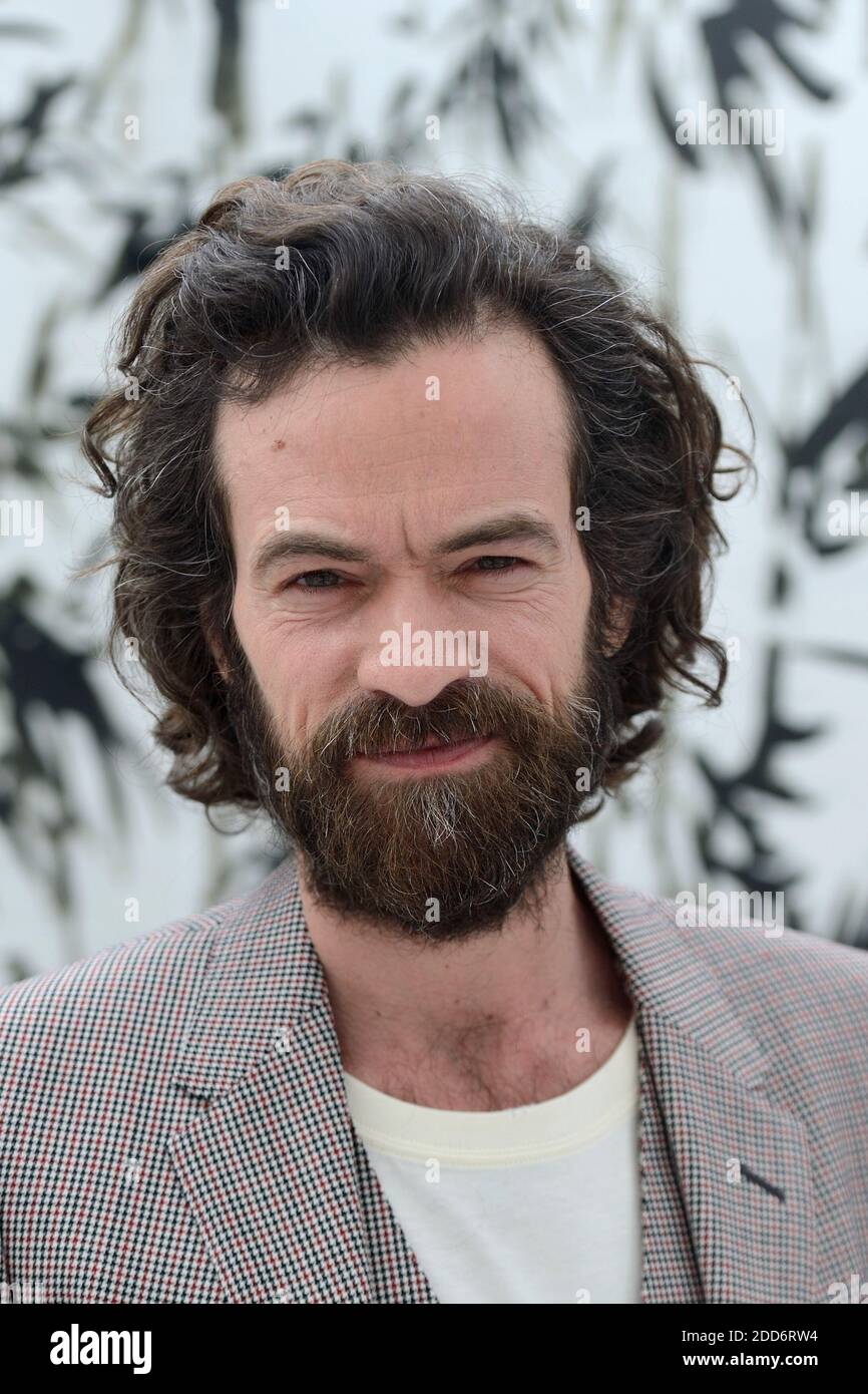 Exclusive - French actor Romain Duris poses for pictures during the 71st annual Cannes Film Festival on May 13, 2018 in Cannes, France. Photo by Aurore Marechal/ABACAPRESS.COM Stock Photo