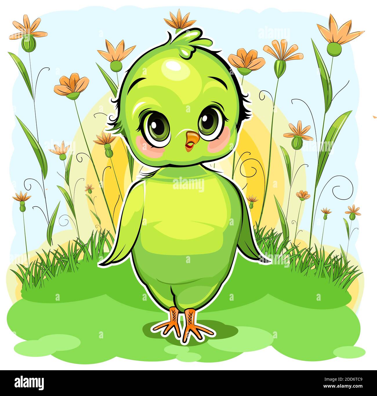 baby parrot clipart image