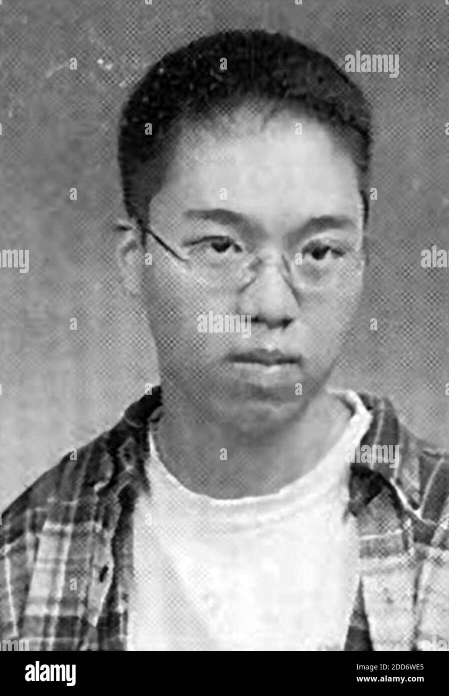 NO FILM, NO VIDEO, NO TV, NO DOCUMENTARY - Cho Seung-Hui, pictured in this undated Wakefield High School yearbook photograph, is the suspected gunman in the Virginia Tech shooting rampage on April 16, 2007. Police said Cho killed 30 people in a Virginia Tech engineering building Monday morning and then killed himself. Photo courtesy Office of Community Relations via MCT/ABACAPRESS.COM Stock Photo