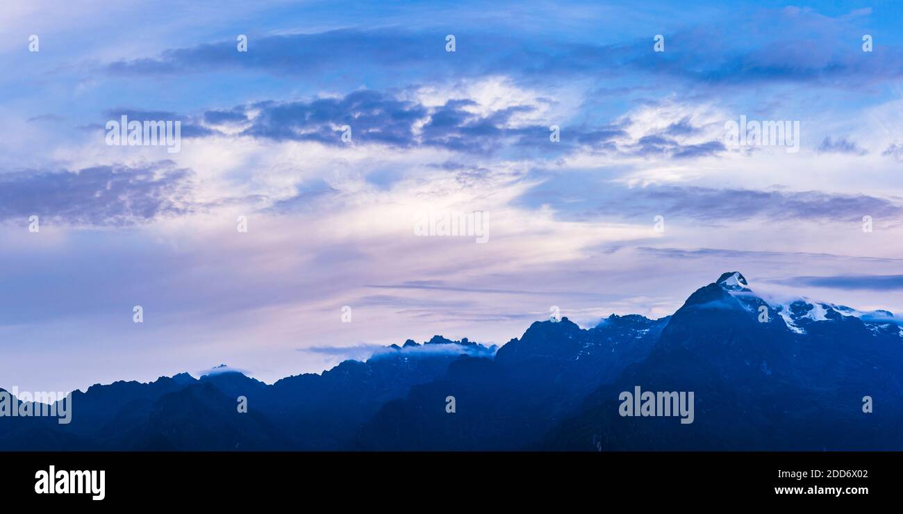 Aerial view andes mountains hi-res stock photography and images - Alamy