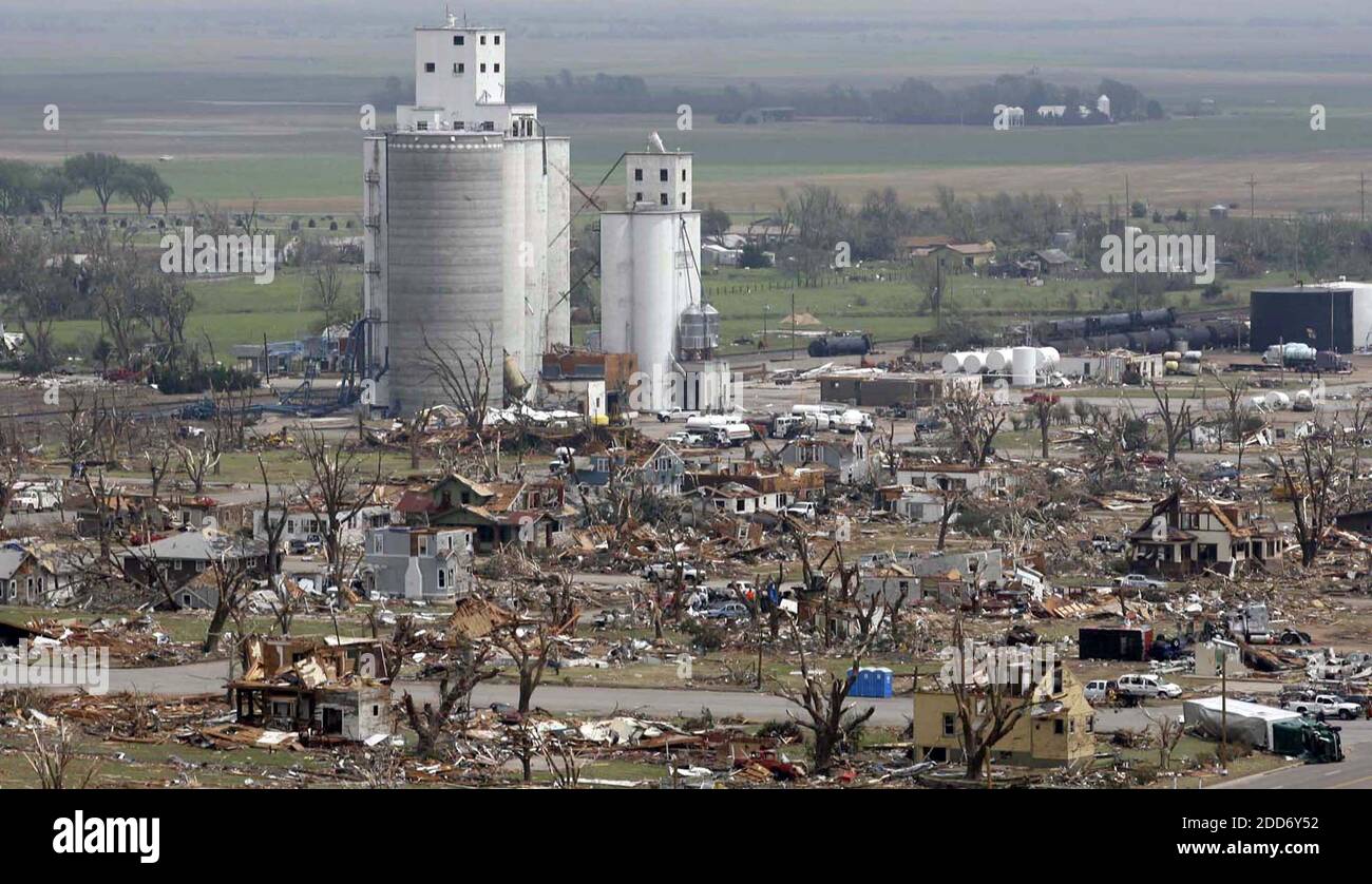 NO FILM, NO VIDEO, NO TV, NO DOCUMENTARY An aerial view of the