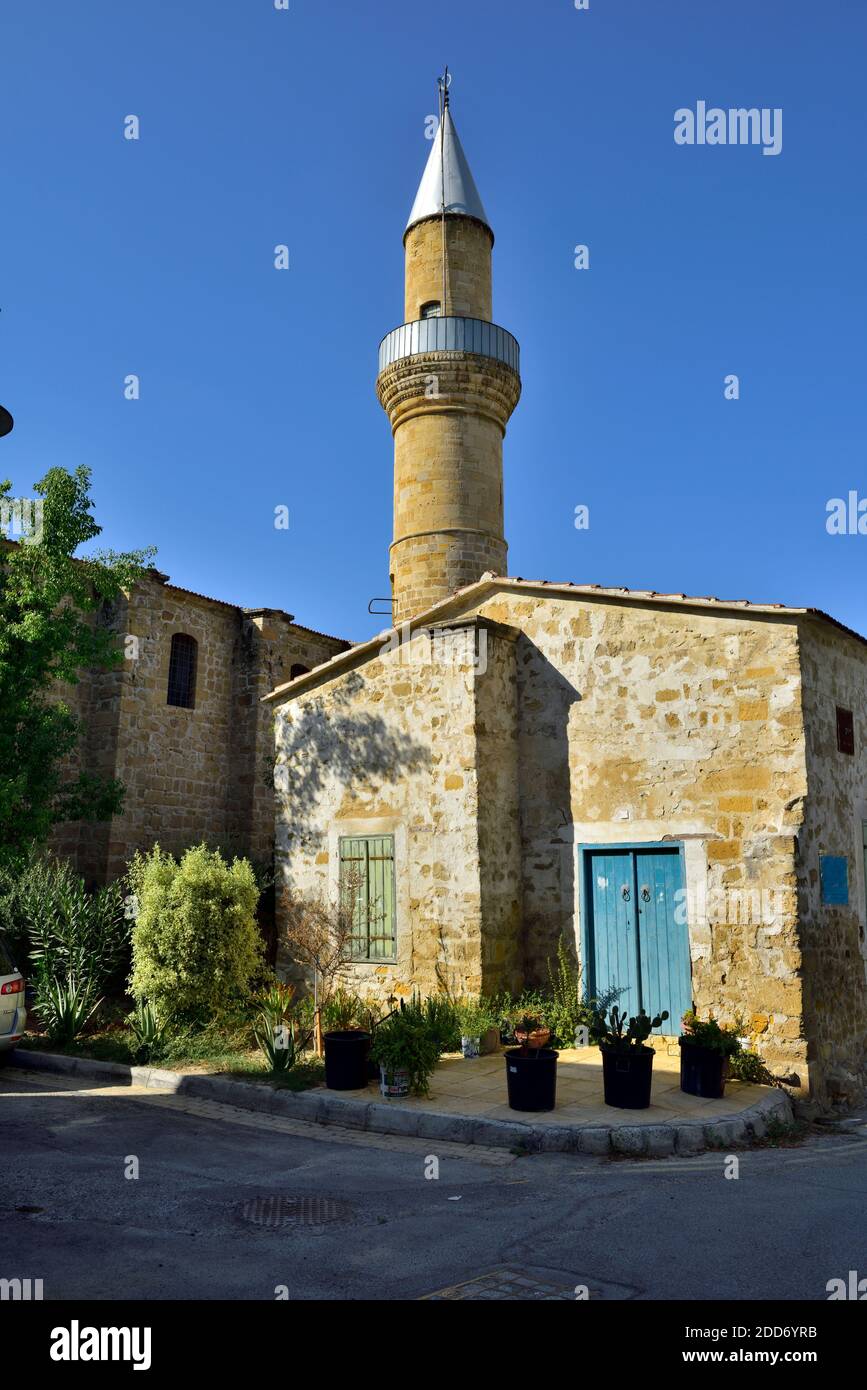 Taht-el-Kale Mosque, South Nicosia, Cyprus Stock Photo
