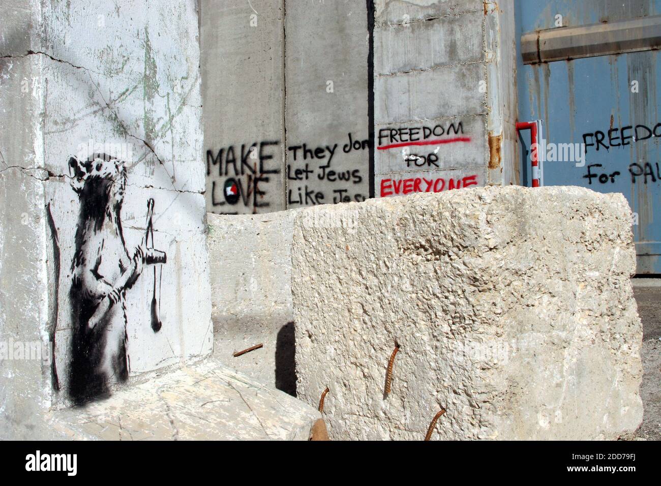 British graffiti artist Banksy, looks 