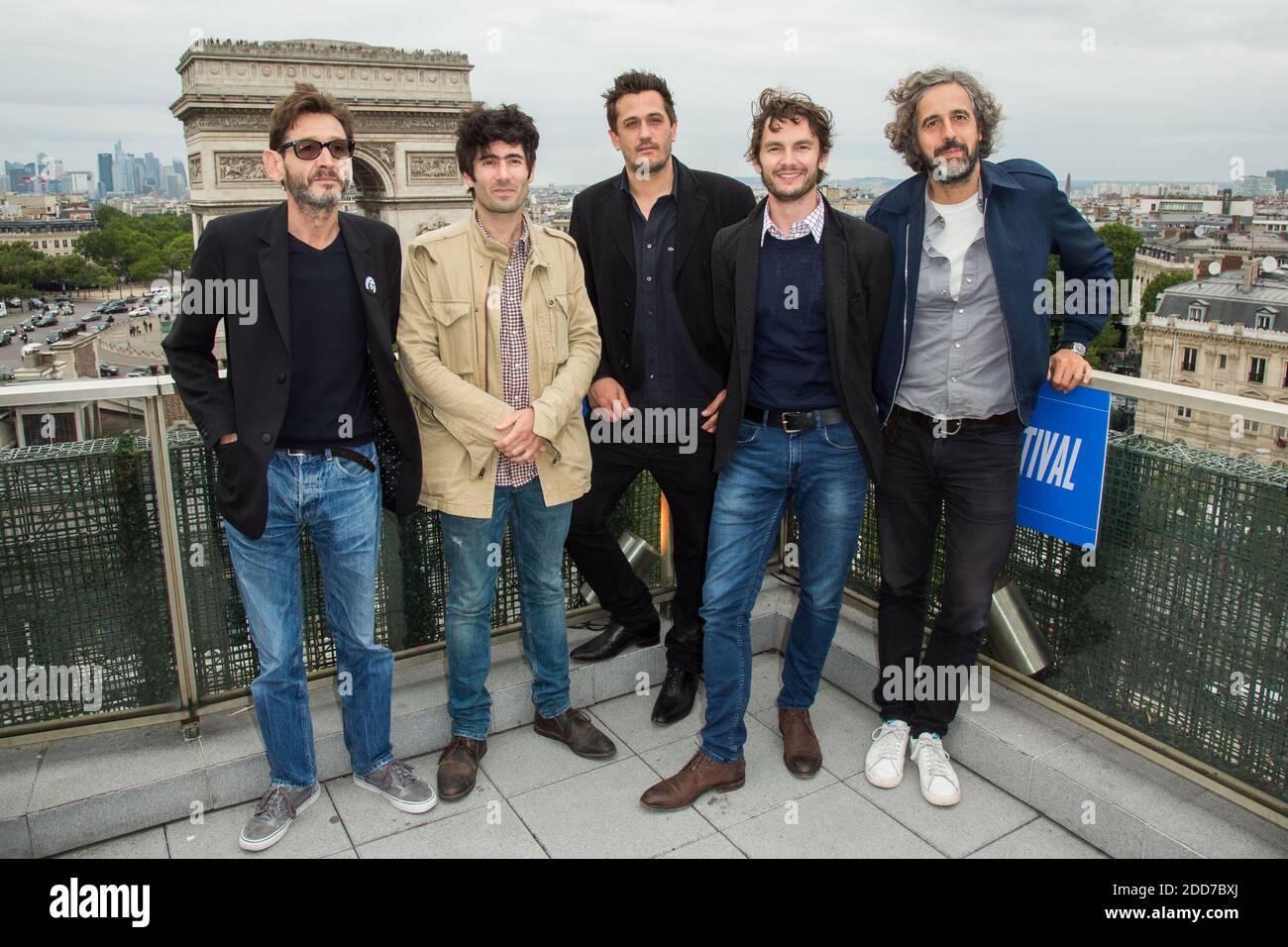 Didier Nion, Samuel Bigiaoui, Vincent Giovanni, Igor Mendjisky, Guillaume Brac during the 7th Champs Elysees Film Festival at Cinema Publicis on June 14, 2018 in Paris, France. Photo by Nasser Berzane/ABACAPRESS.COM Stock Photo