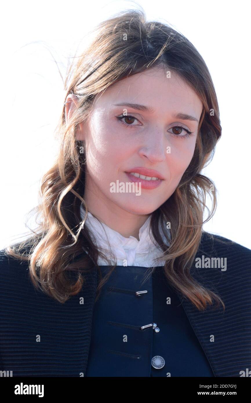 Lola Bessis attending a photocall as part of the 32nd Cabourg Film
