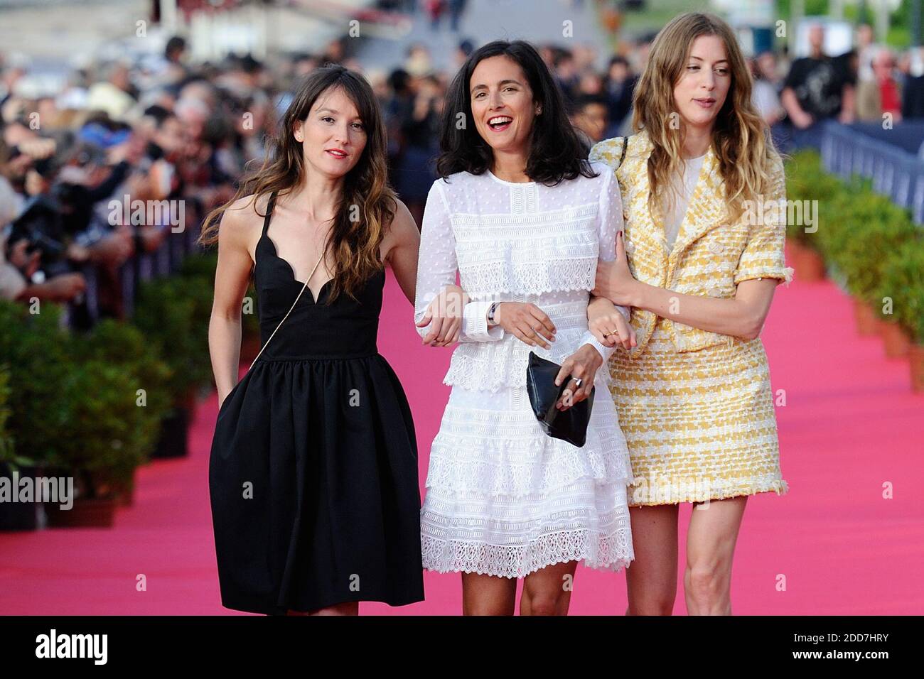 Anais Demoustier, Charline Bourgeois-Tacquet and Sigrid Bouaziz