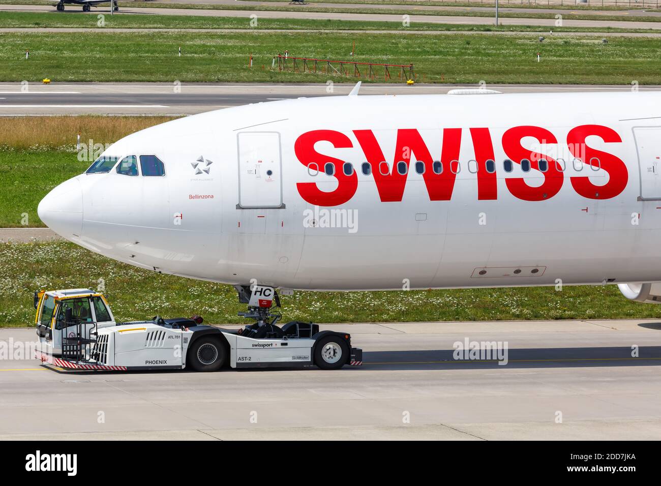Zurich, Switzerland - July 22, 2020: Swiss Airbus A330-300 airplane at  Zurich Airport in Switzerland. Airbus is a European aircraft manufacturer  based Stock Photo - Alamy
