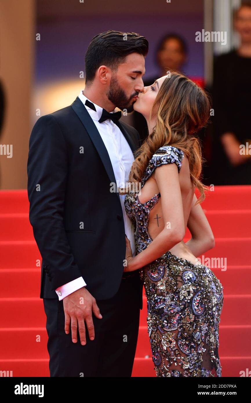 Nabilla Benattia, Thomas Vergara attending the Solo: A Star Wars Story