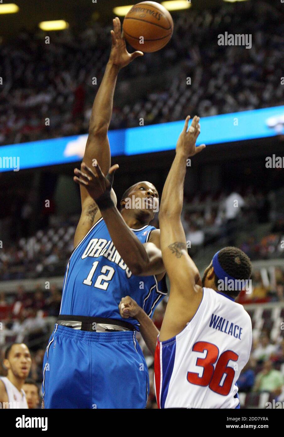 Detroit pistons center rasheed wallace hires stock photography and