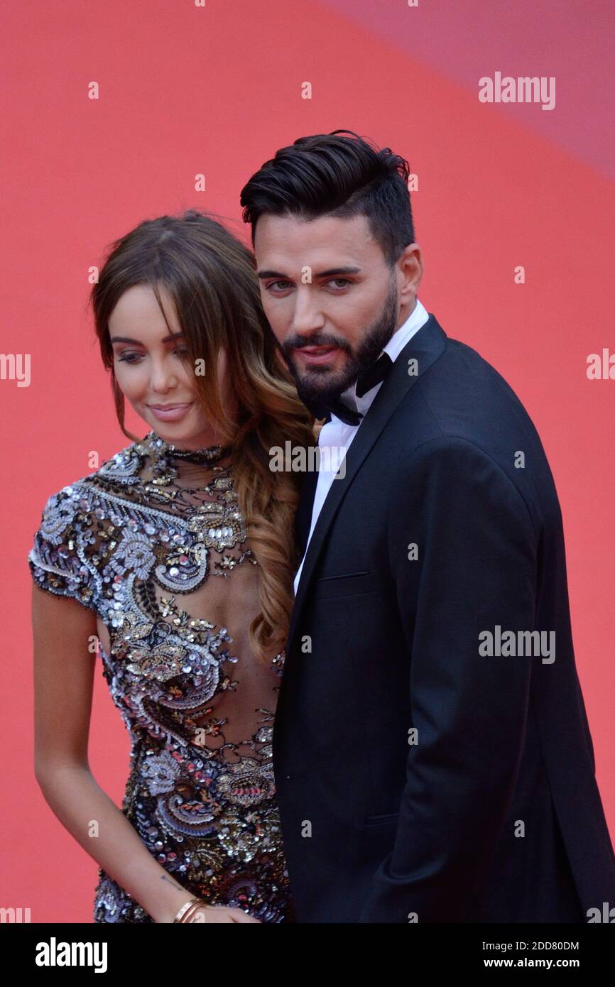 Nabilla Benattia and Thomas Vergara attending the Solo: A Star Wars