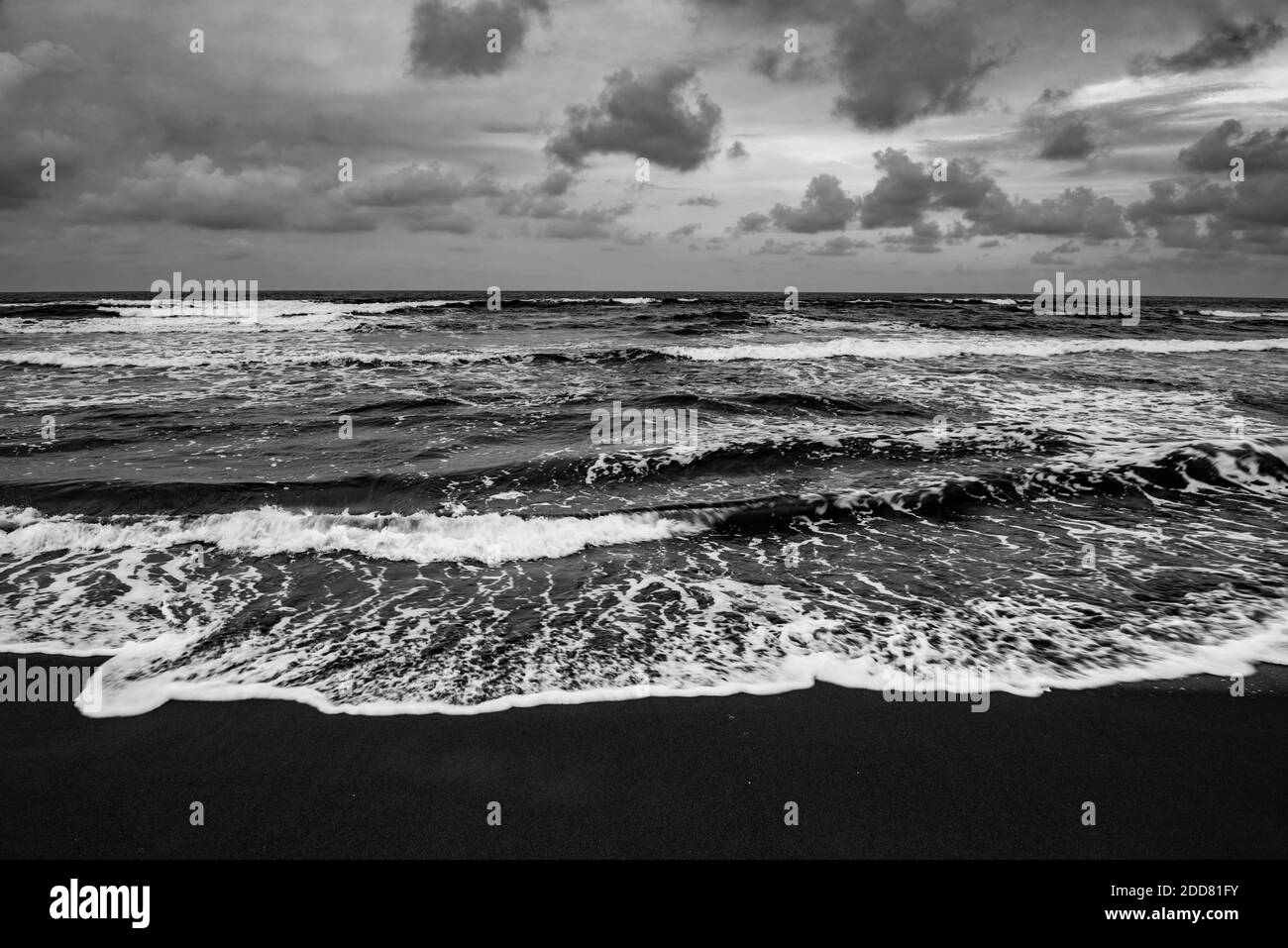 Beach in Tortuguero Town, Tortuguero National Park, Limon Province ...