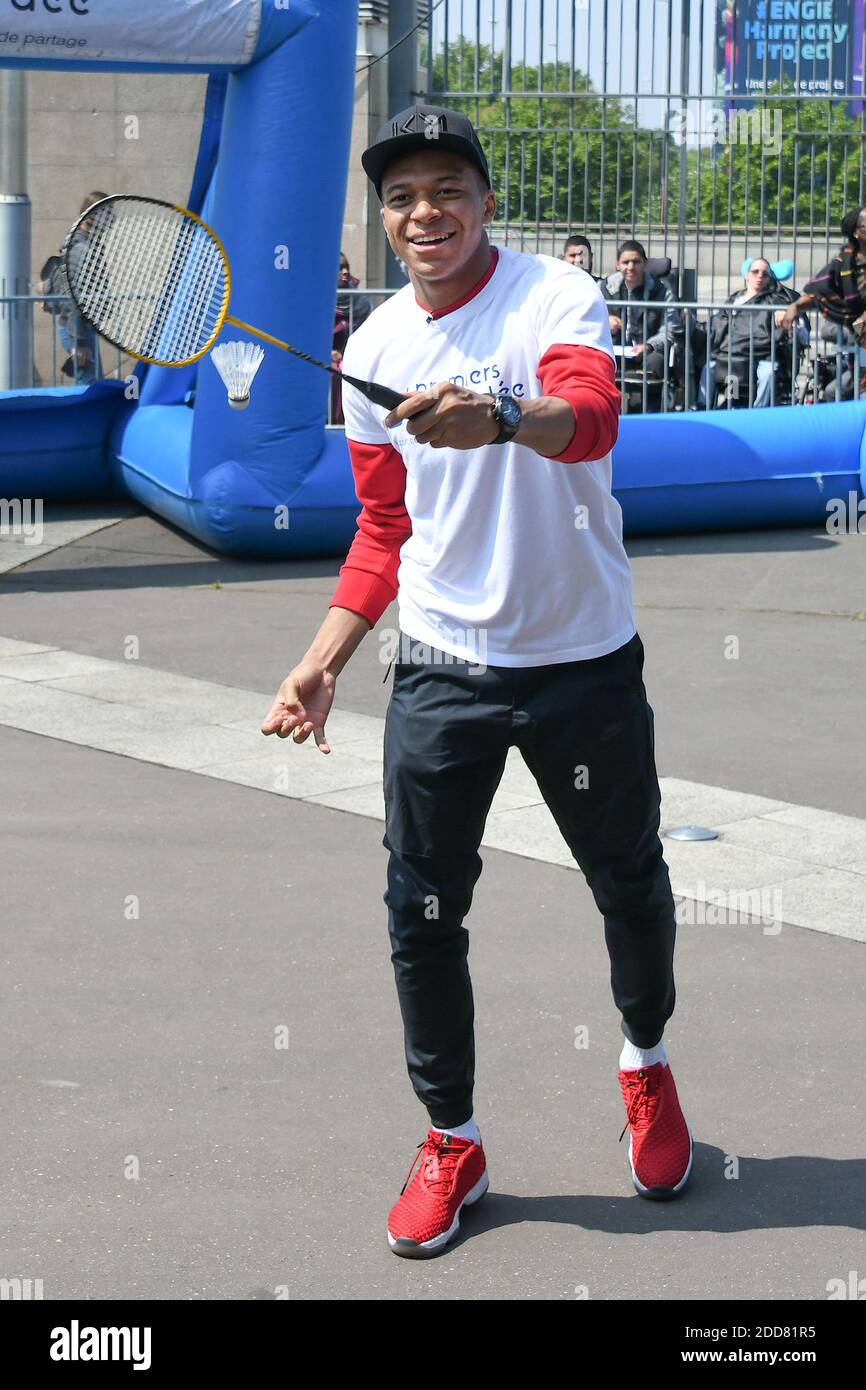 Kylian Mbappe Attends 3000 Children In Support Of Paris 24 At Stade De France On May 16 18 In Paris France Photo By Laurent Zabulon Abacapress Com Stock Photo Alamy