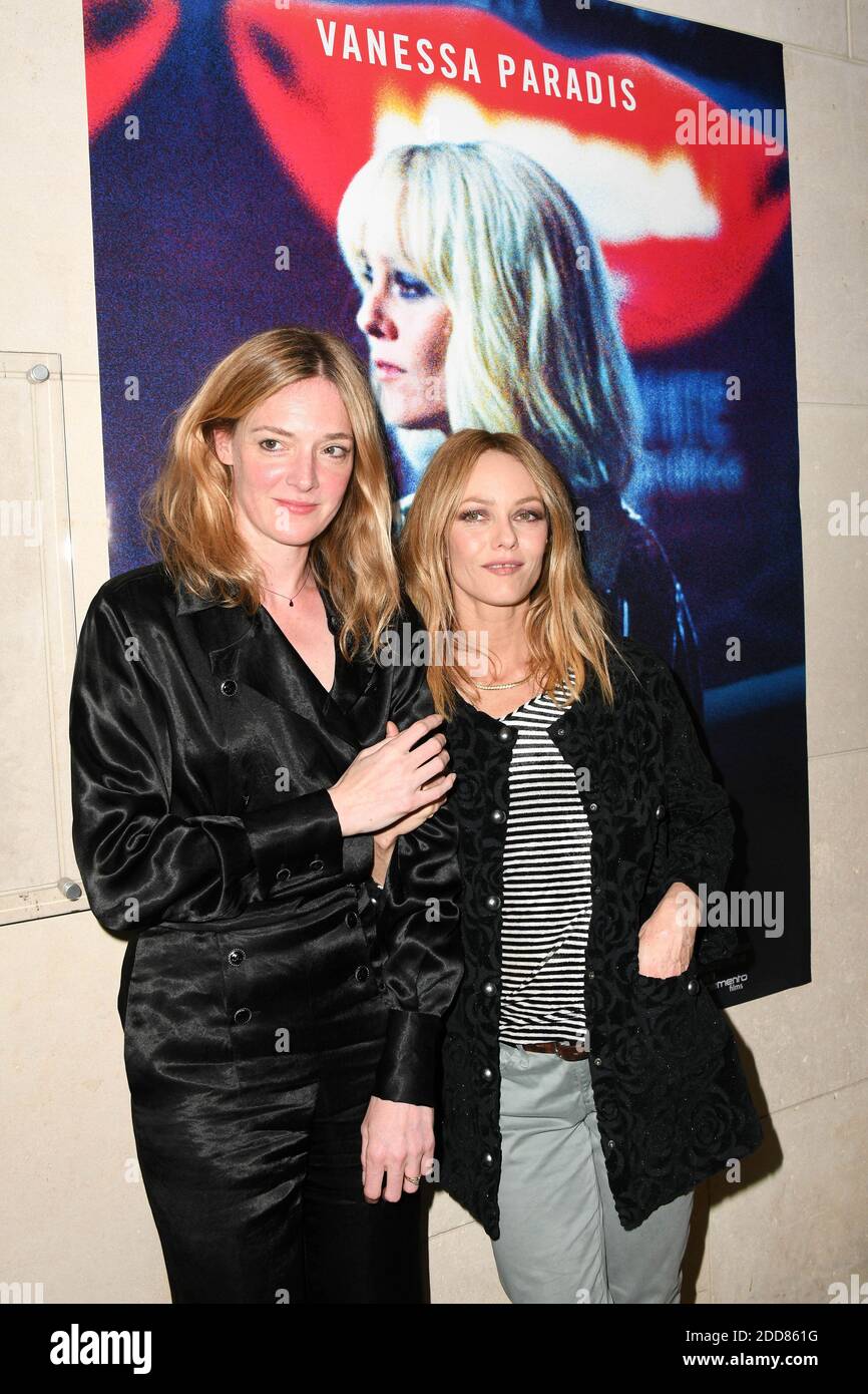 Kate Moran and Vanessa Paradis attend the Un Couteau Dans Le Coeur premiere  at la cinematheque on June 18, 2018 in Paris, France. Photo by Laurent  Zabulon/ABACAPRESS.COM Stock Photo - Alamy
