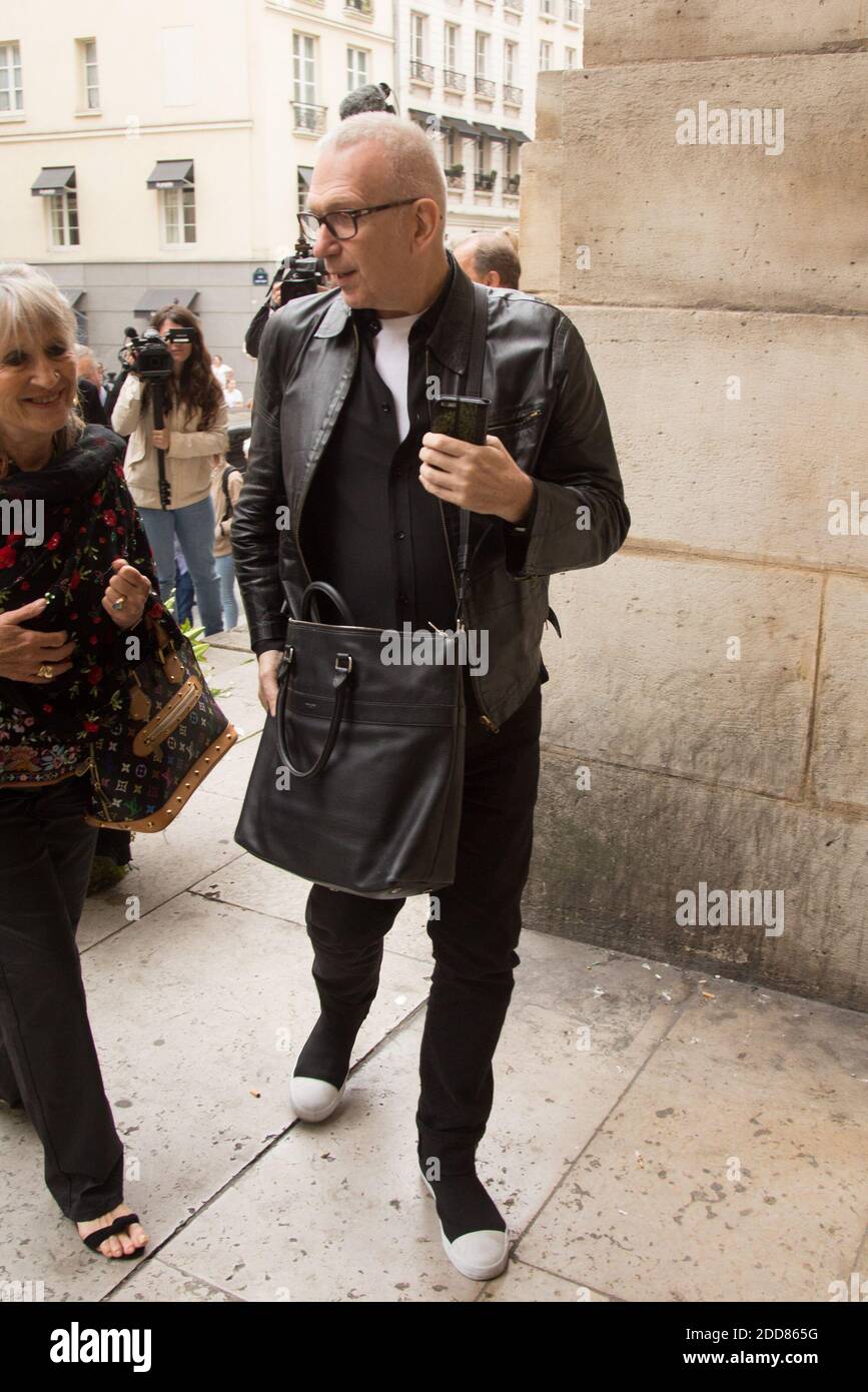 Jean Paul Gaultier At Yvette Horner Funeral At St Roch Church On June 19 18 In Paris France Photo By Nasser Berzane Abacapress Com Stock Photo Alamy