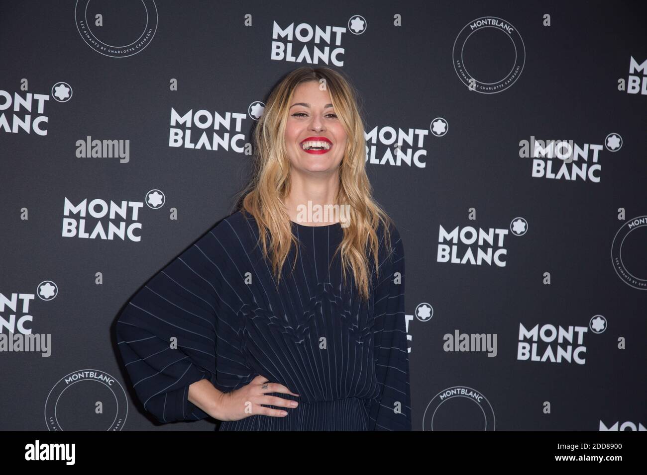 Sveva Alviti attends MontBlanc dinner les aimants by Charlotte