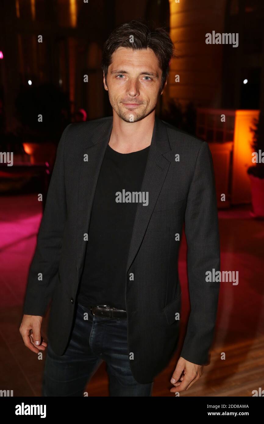 Raphael Personnaz attending party to celebrate Grand Luxury Group 10th