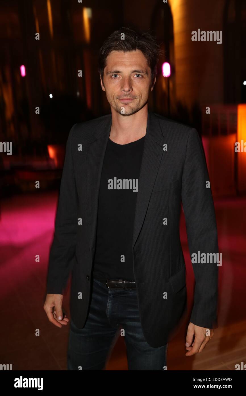 Raphael Personnaz attending party to celebrate Grand Luxury Group 10th