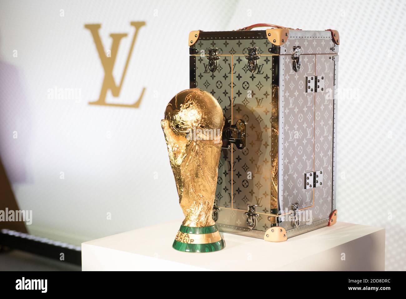 Louis Vuitton kicks off World Cup season with a trophy travel case
