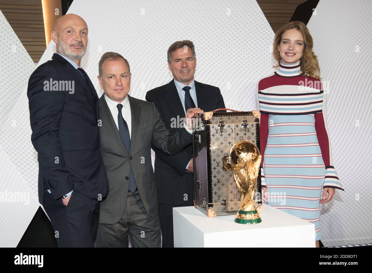 Former French football player Frank Leboeuf, Louis Vuitton's CEO