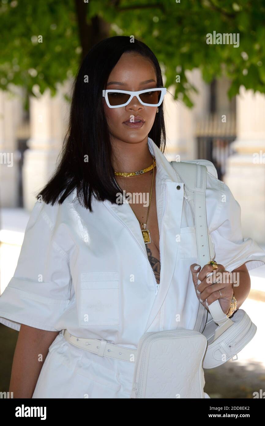 Rihanna attending the Louis Vuitton Menswear Spring Summer 2019 show as  part of Paris Fashion Week in Paris, France on June 21, 2018. Photo by  Aurore Marechal/ABACAPRESS.COM Stock Photo - Alamy