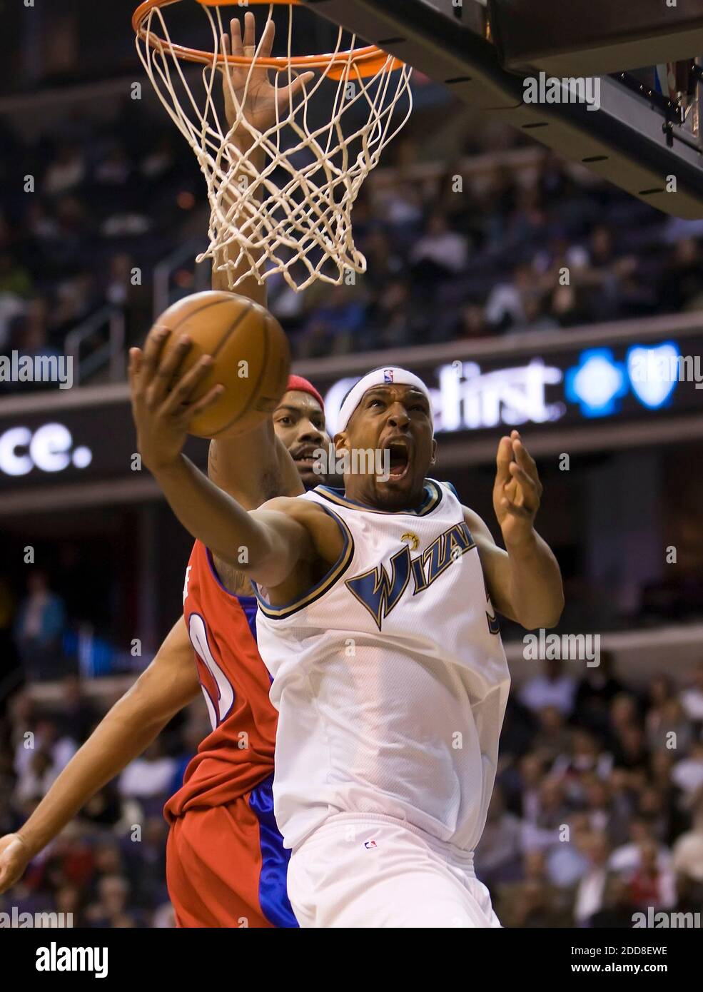 Detroit pistons center rasheed wallace hires stock photography and