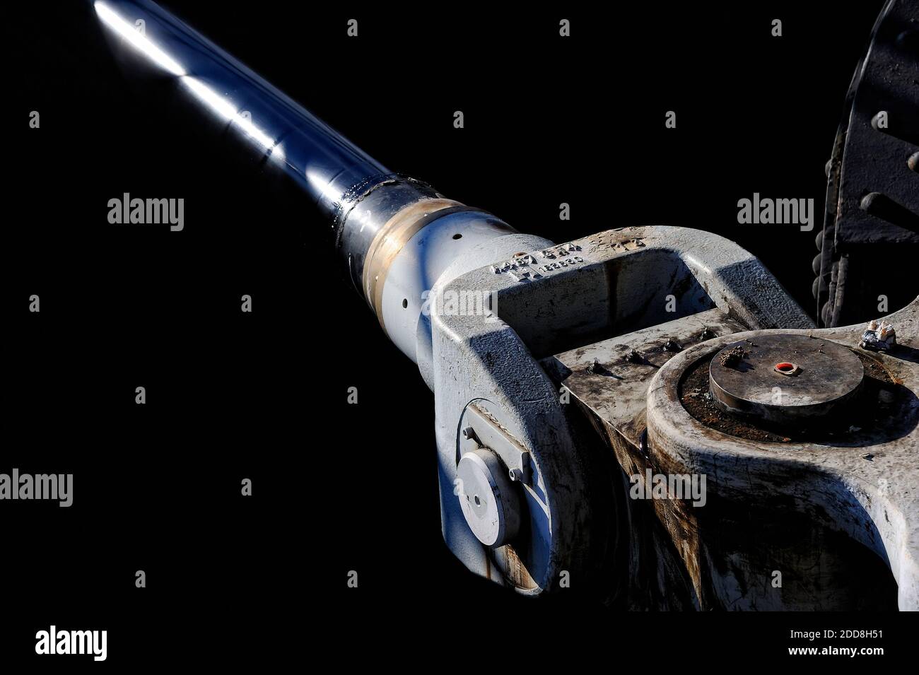 Clevis of the Hydraulic Ram for a lock gate at the Chittenden Locks in