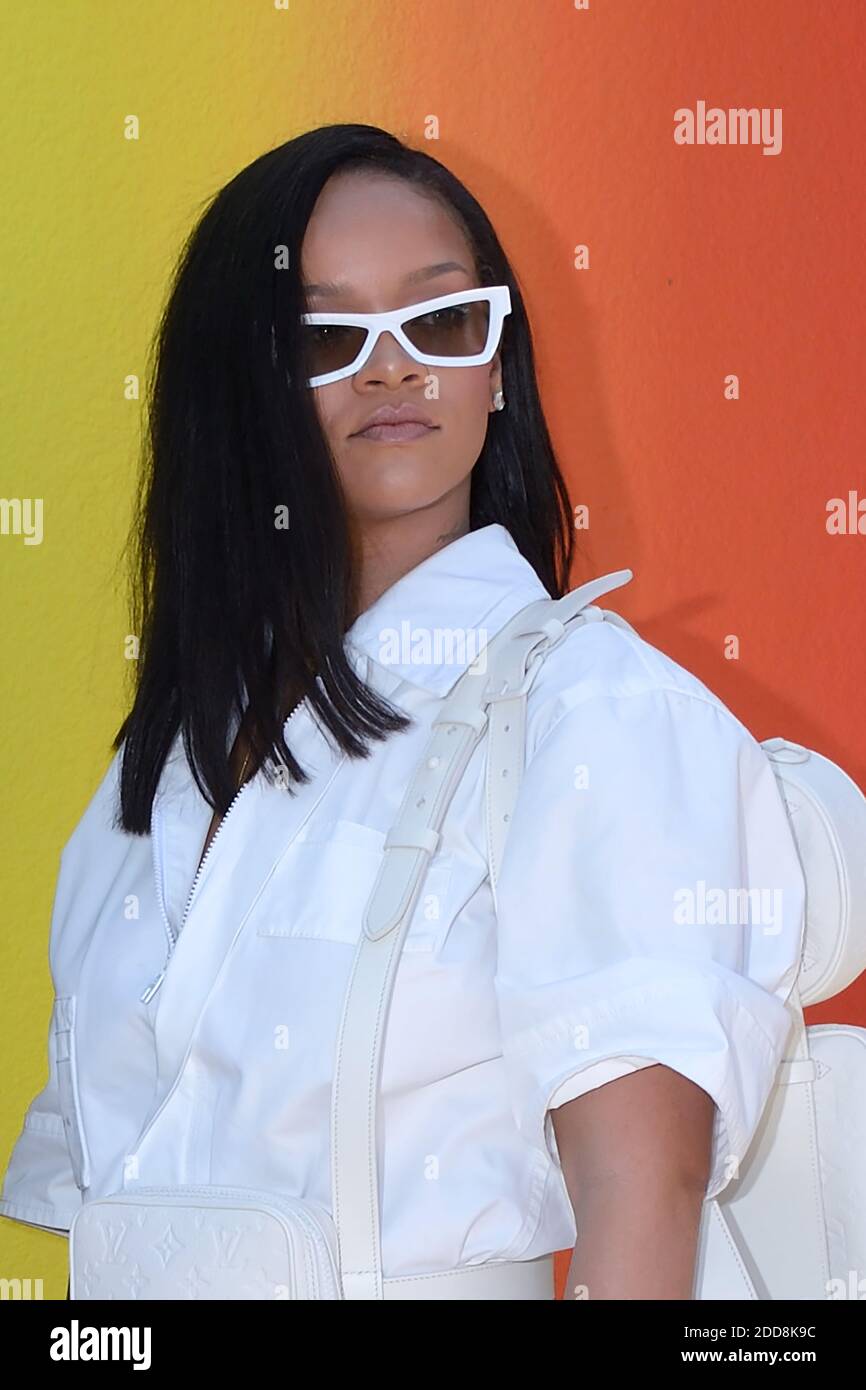 Rihanna at the Louis Vuitton Menswear Show Paris June 2018