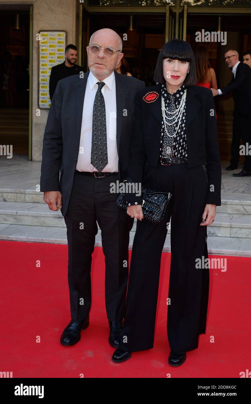 Chantal Thomass and her husband Michel Fabian attending the Elie