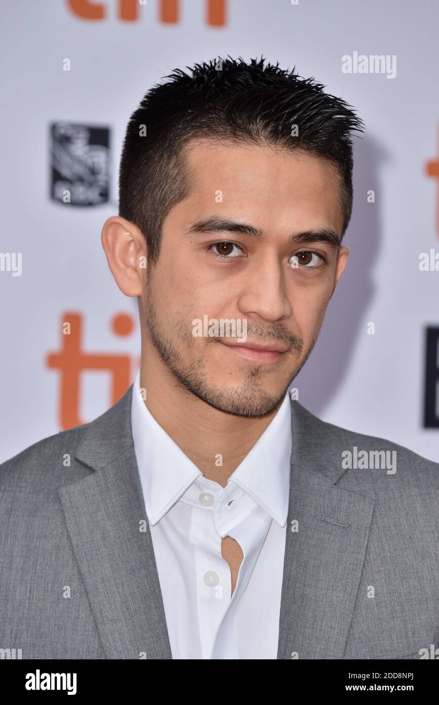 David Zaldivar attends the Ben is Back screening held at the Princess of Wales Theatre during the Toronto International Film Festival in Toronto, Canada on September 8th, 2018. Photo by Lionel Hahn/ABACAPRESS.com Stock Photo