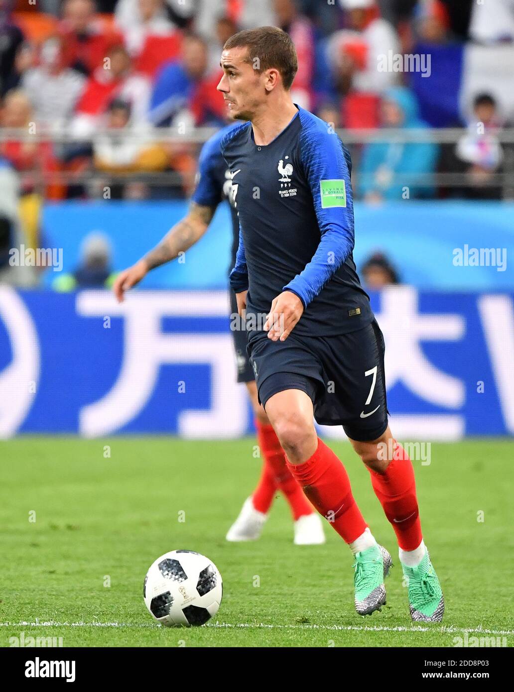 Magnet France Pérou 1-0 - Souvenir Coupe Du Monde 2018, 5,6 Cm