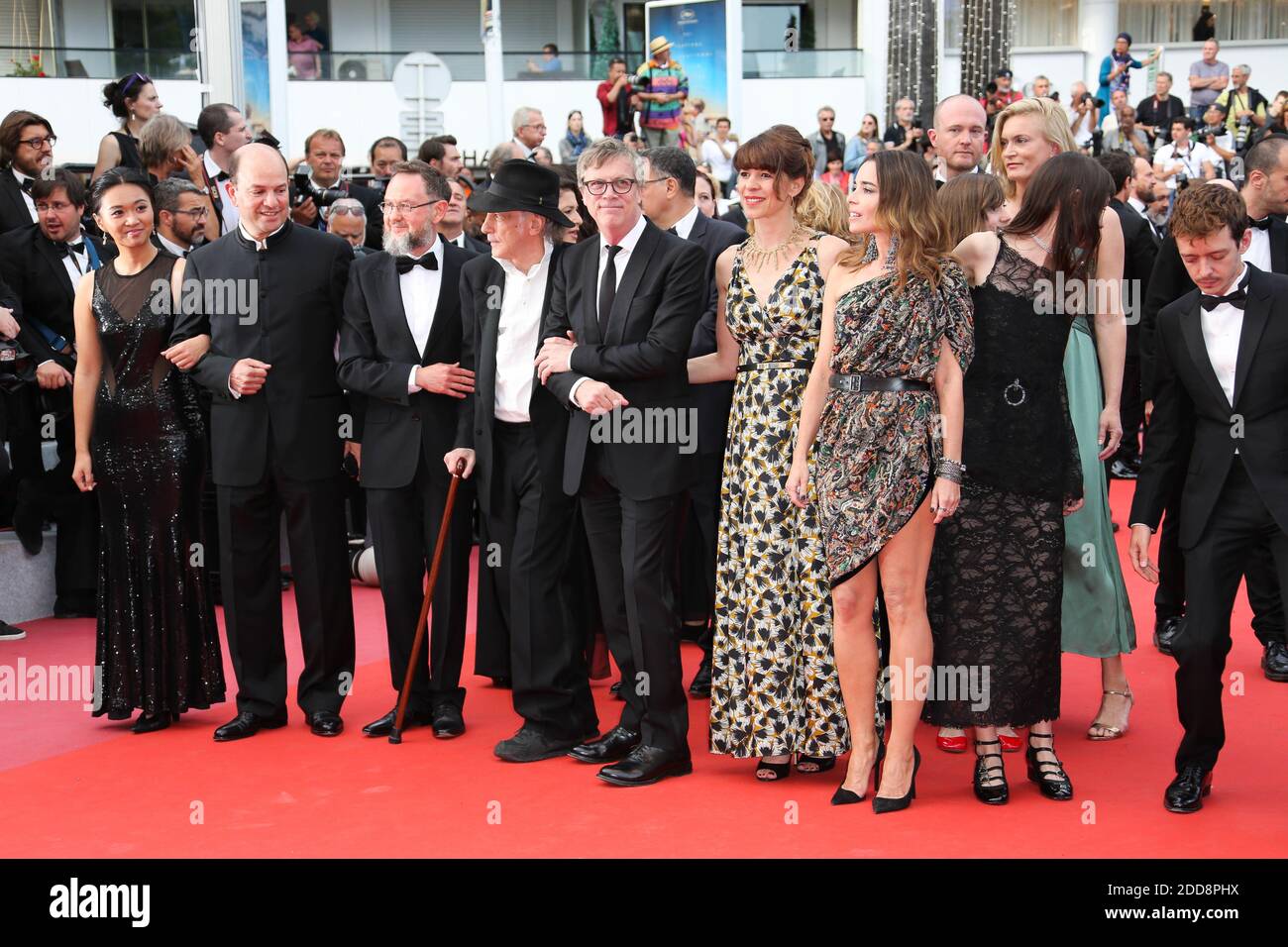 Edward Lachman and Elodie Bouchez attending the screening of 'The Wild