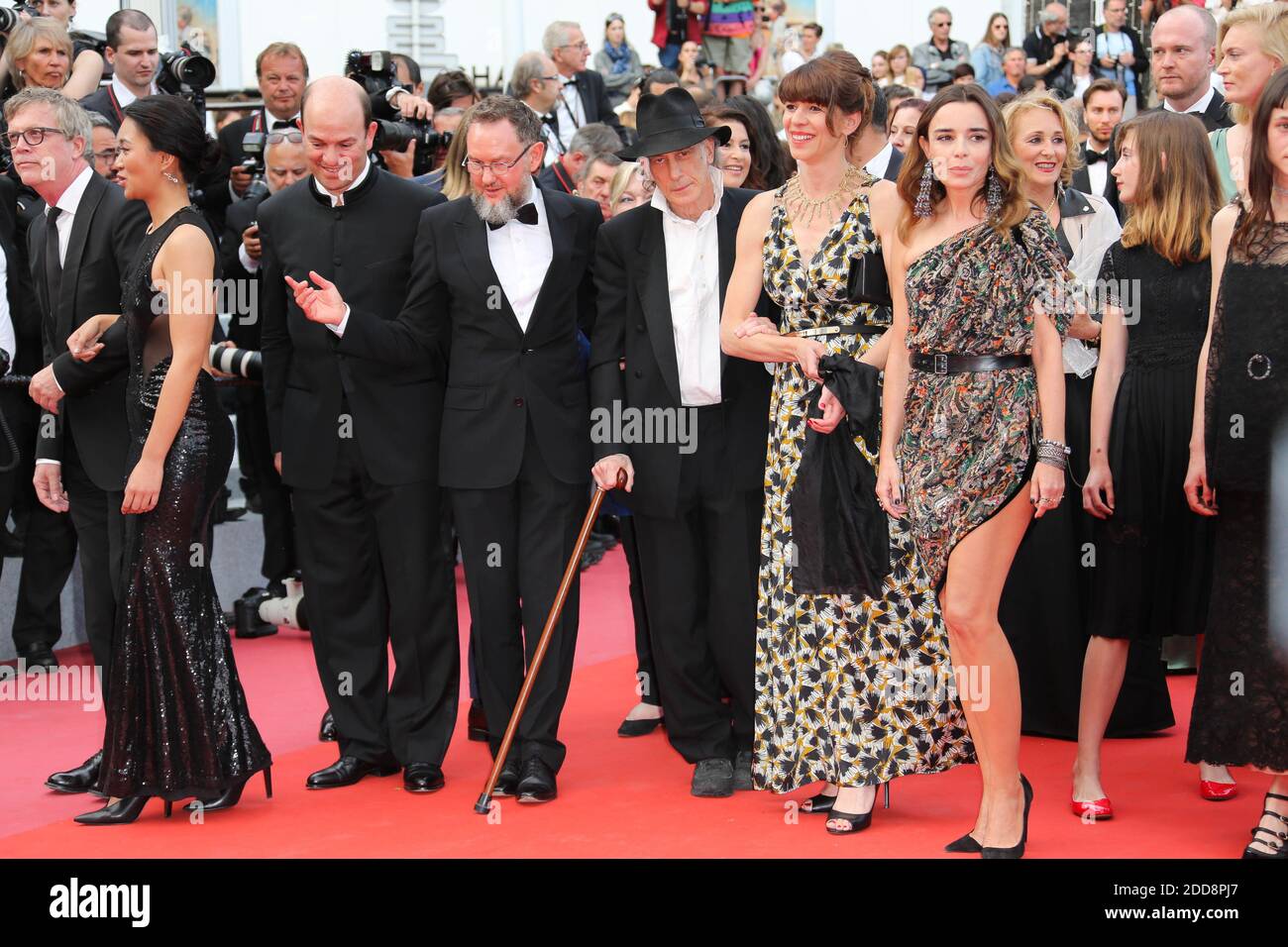 Edward Lachman and Elodie Bouchez attending the screening of 'The Wild