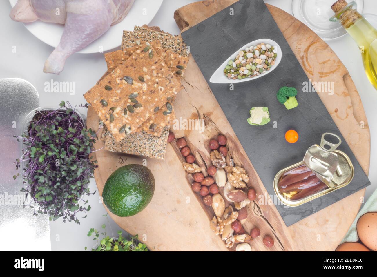 Composition with food contains coenzyme Q10, antioxidant, products