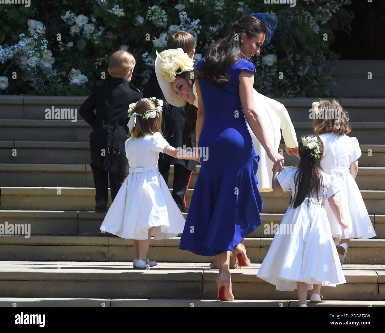Bridesmaid Princess Charlotte at Harry and Meghan's wedding, 19th