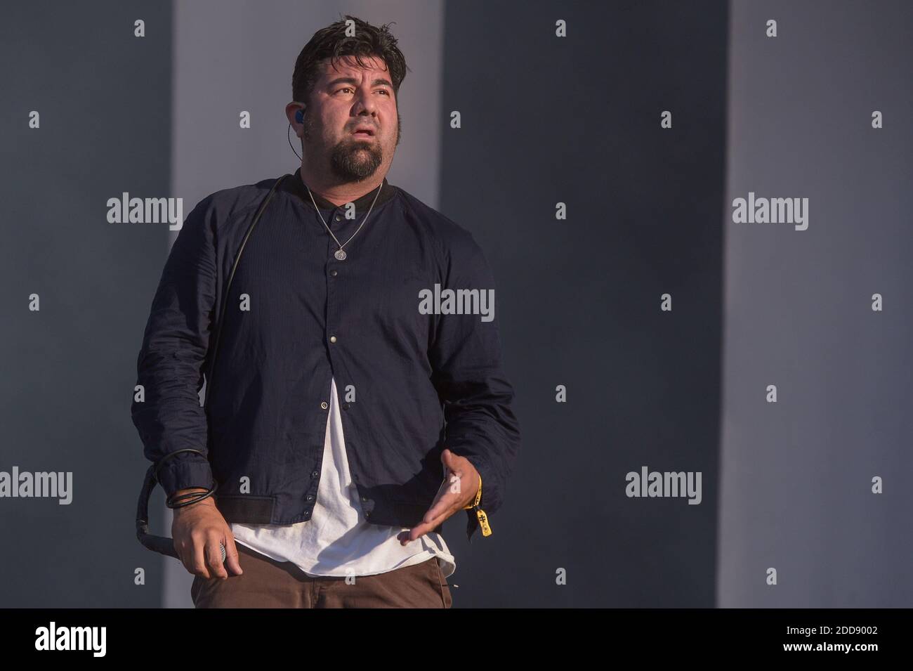 Chino Moreno from Deftones performing 