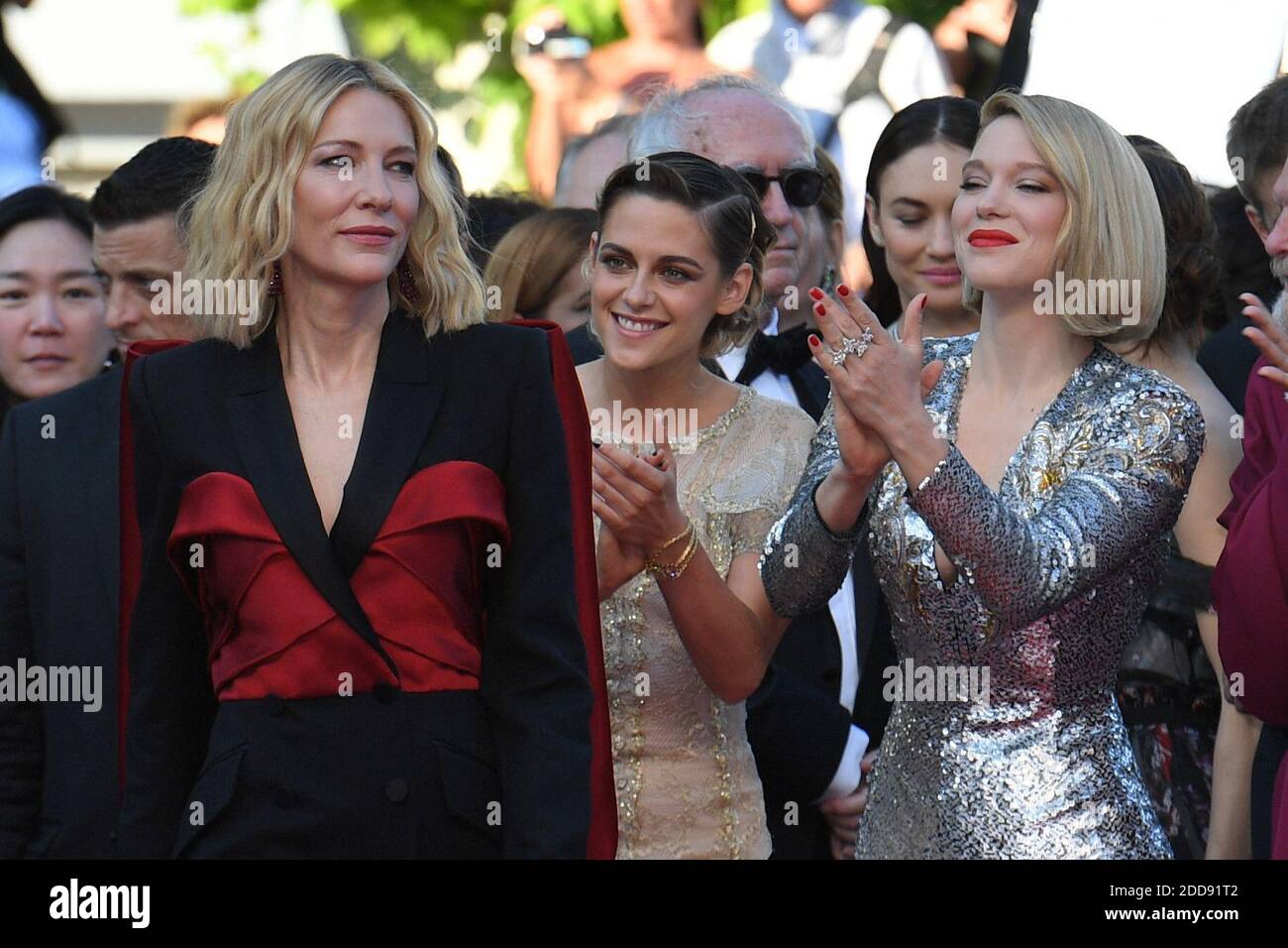 Lea Seydoux and Kristen Stewart attending the Closing Ceremony of