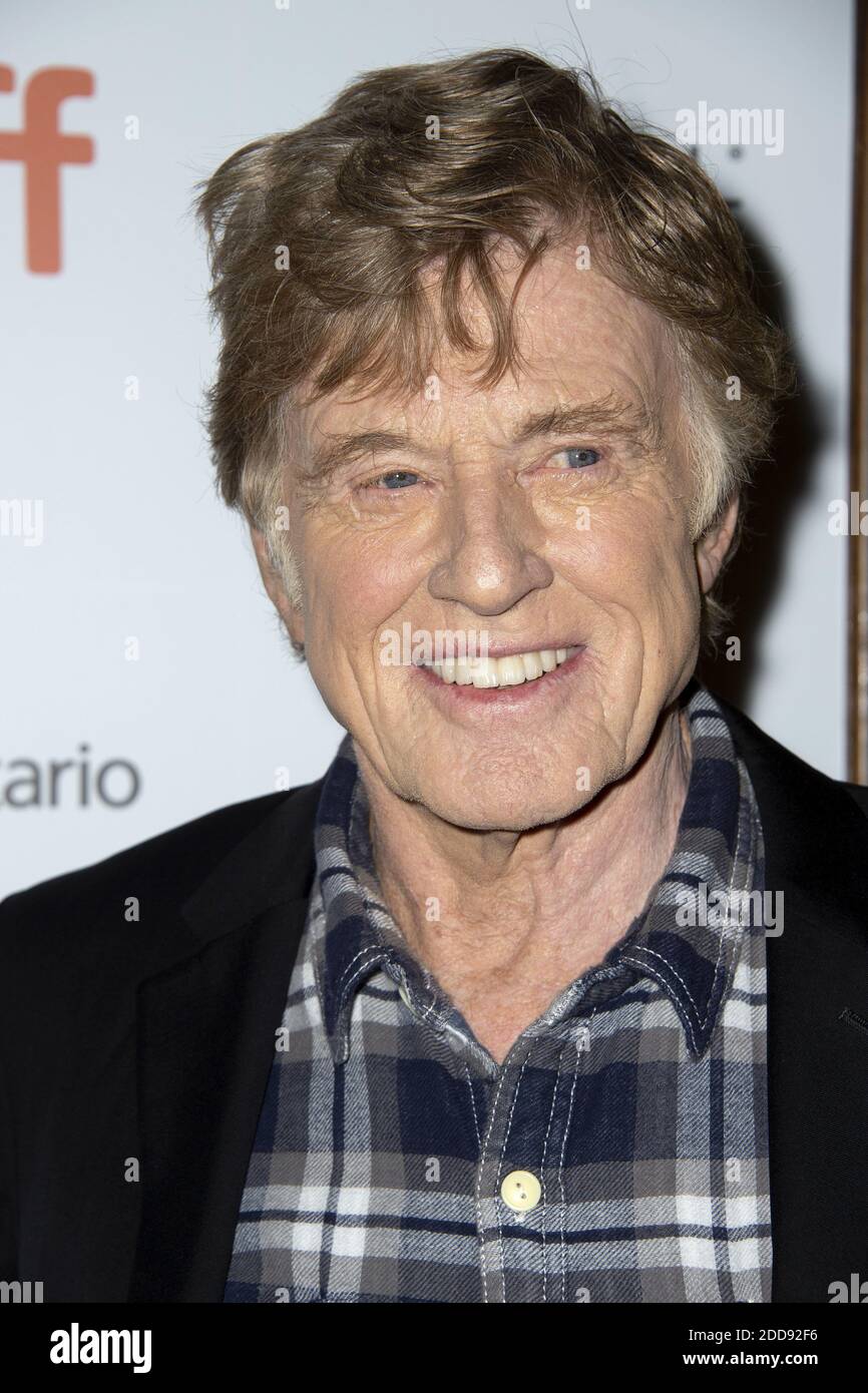 Robert Redford attends the Old Man and The Gun screening held at the Elgin Theatre during the