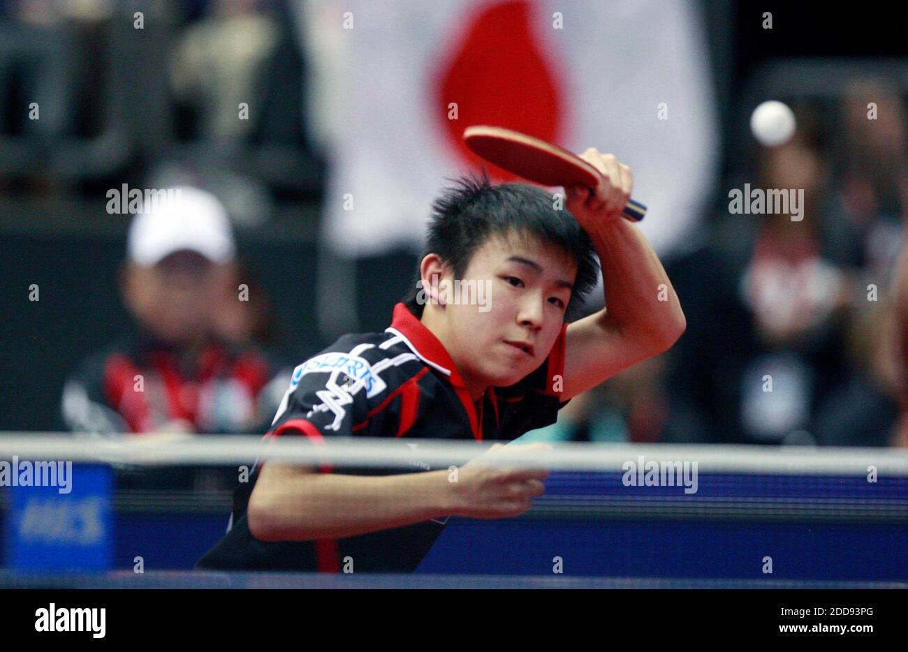 NO FILM, NO VIDEO, NO TV, NO DOCUMENTARY - Niwa Koki (JAP) during the Men's Single Qualification of the H.I.S 2009 World Table Tennis Championships Yokohama Arena in Yokohama, Japan on April 28, 2009. Photo by Remy Gros/ABACAPRESS.COM Stock Photo