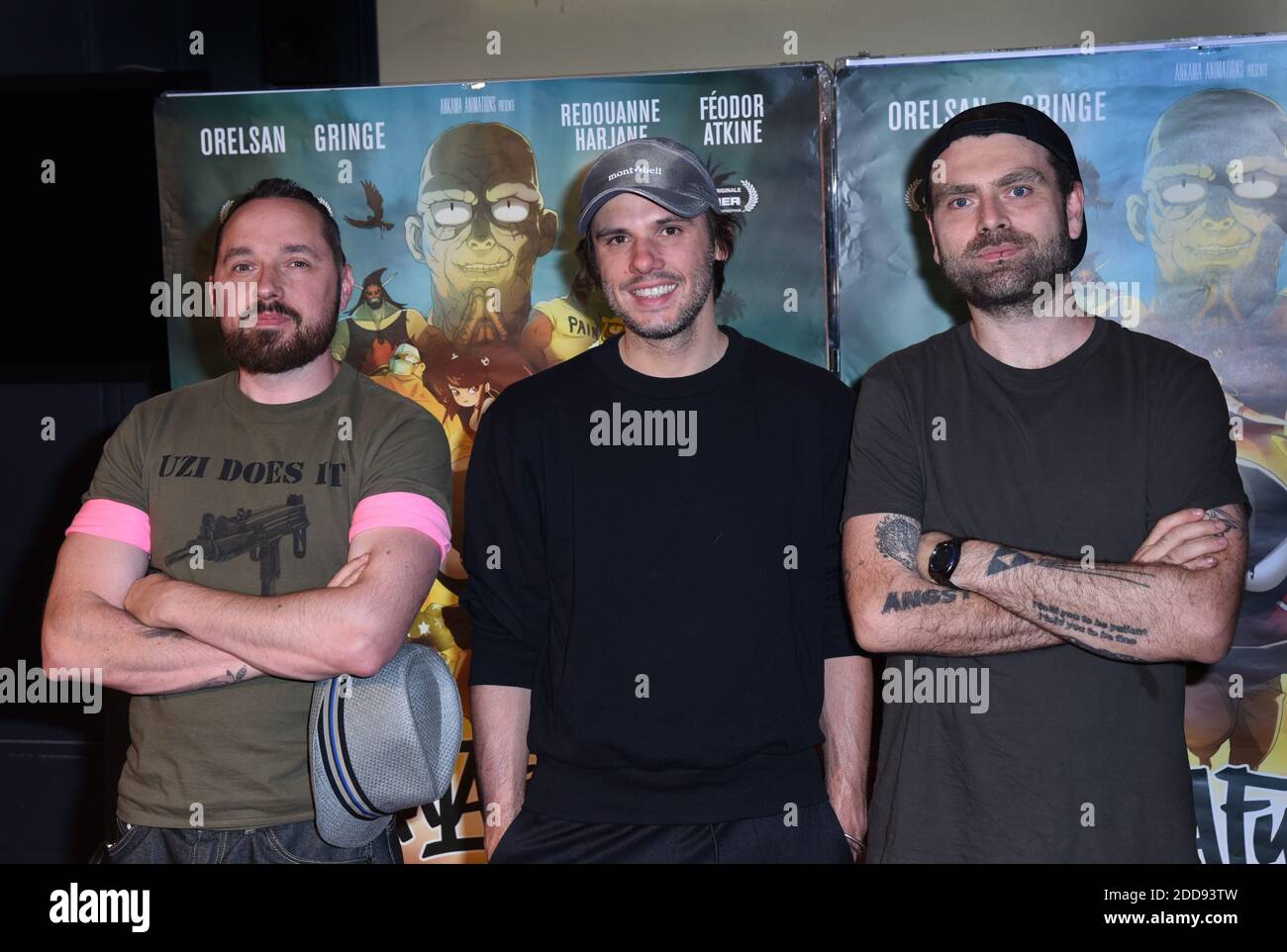 French Comic Artist And Director Guillaume Renard Better Know As Run French Actor And Singer Aurelien Contantin Better Know As Orelsan And French Dj Simon Delacroix Better Known By His Stage Name