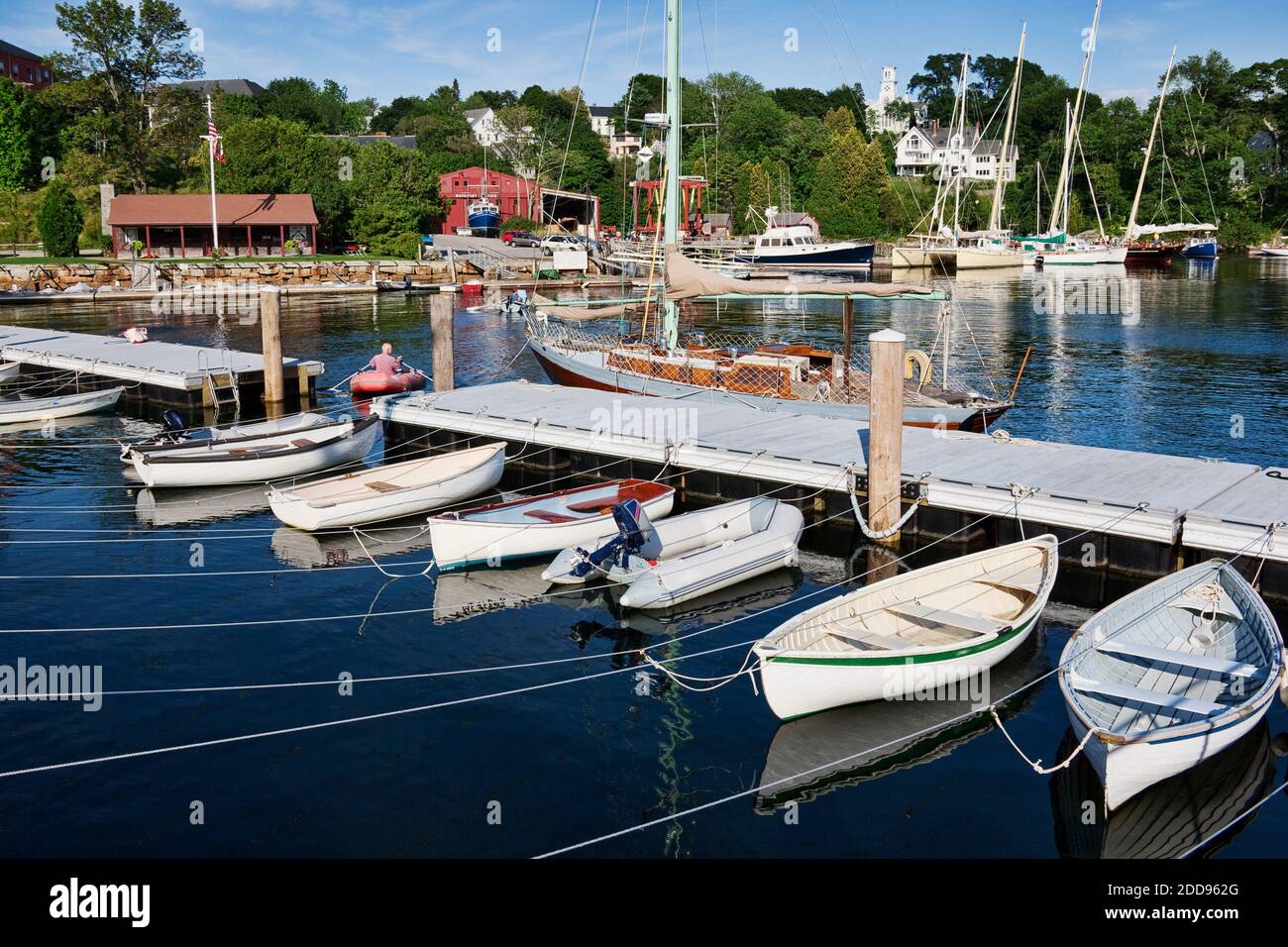 Rockport maine boat hires stock photography and images Alamy